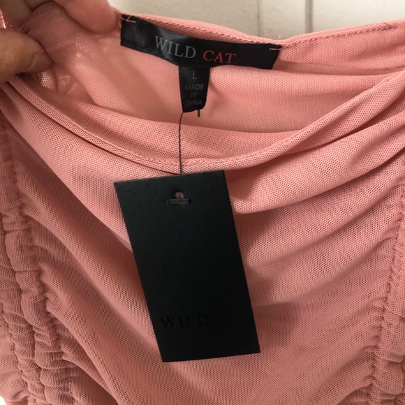 Body Pink Ruffled Body Suit - Picture 6 of 6